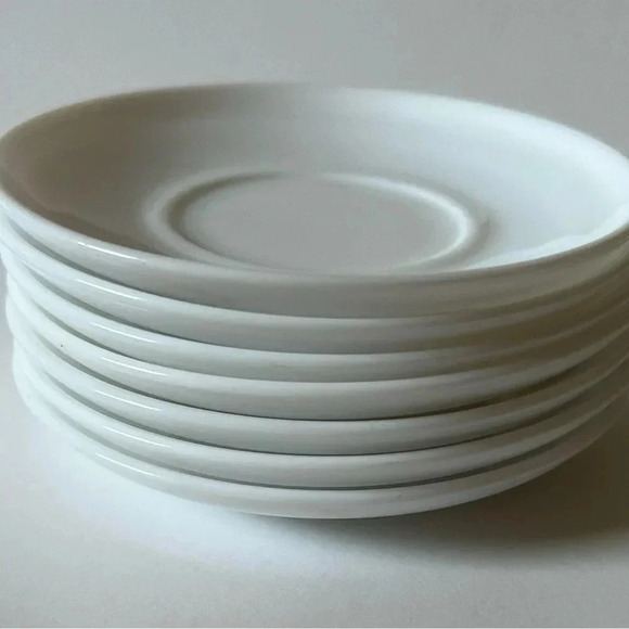 Vintage ARCOPAL France Expresso Demitasse Cups & Saucers Mid Century Modern - Picture 5 of 7